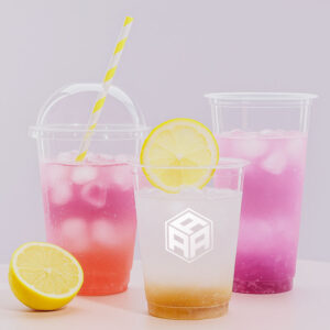 PET/PLA Clear Cups