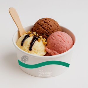 Ice Cream & Jelly Paper Bowl