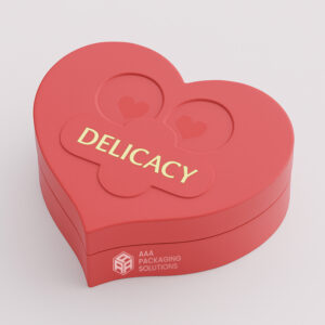 Heart Shaped Debossed Box