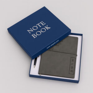 Notebook Style Lid Box