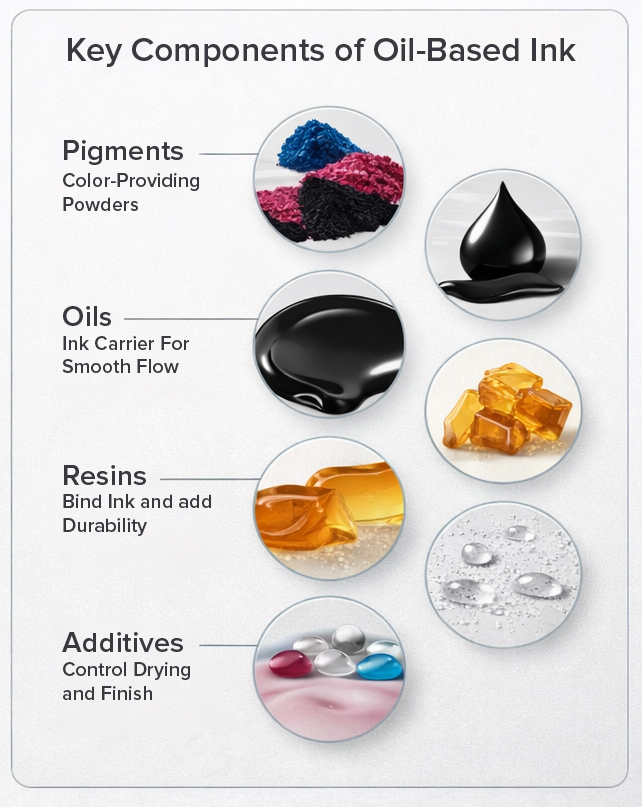 Key Components of Oil-Based Ink
